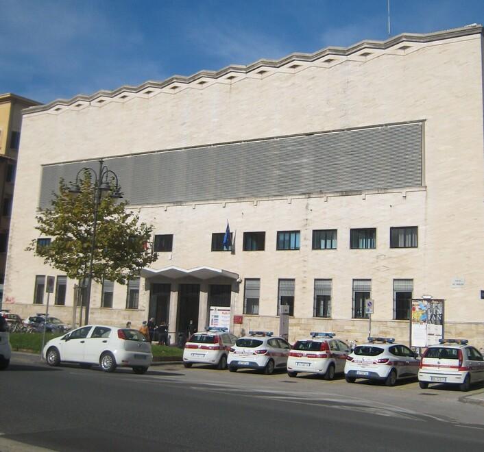 Il comando della municipale (foto d'archivio)