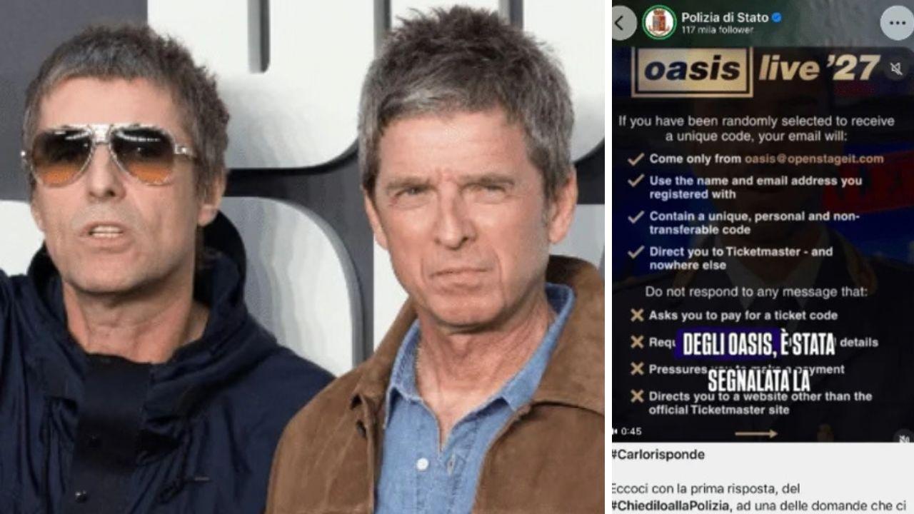 Oasis a Roma, attenzione alle truffe online sulla vendita dei biglietti: l’alert della polizia