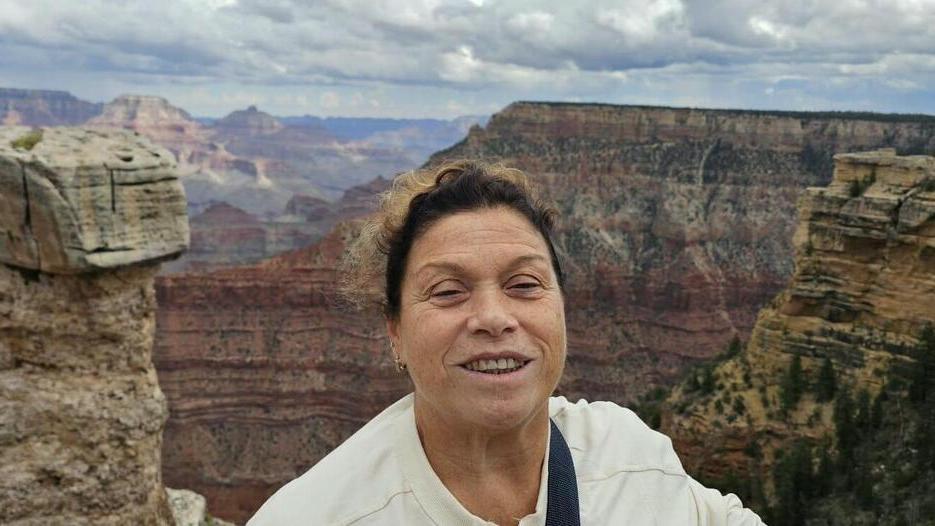 Nicoletta Passetti sul Grand Canyon
