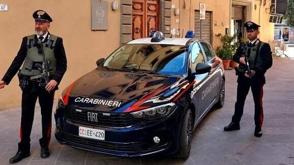 Una pattuglia di carabinieri