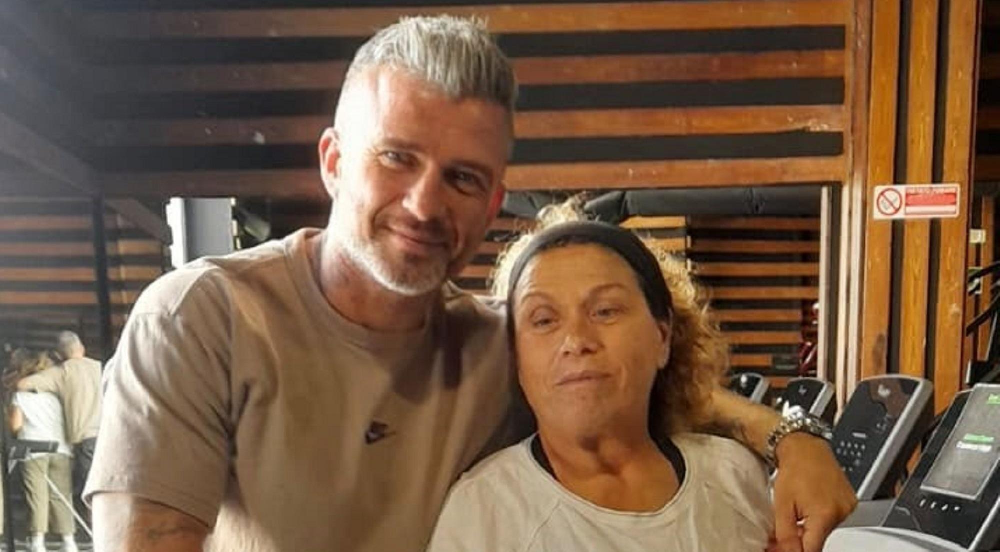 Nicoletta Passetti con il suo preparatore Giovanni Redi