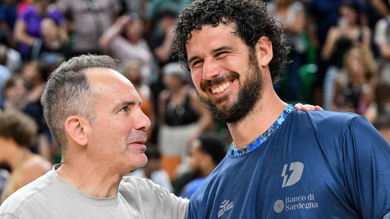 Il coach <strong>Luca Vitali </strong>(a sinistra) con il direttore sportivo<strong> Paolo Citrini</strong>