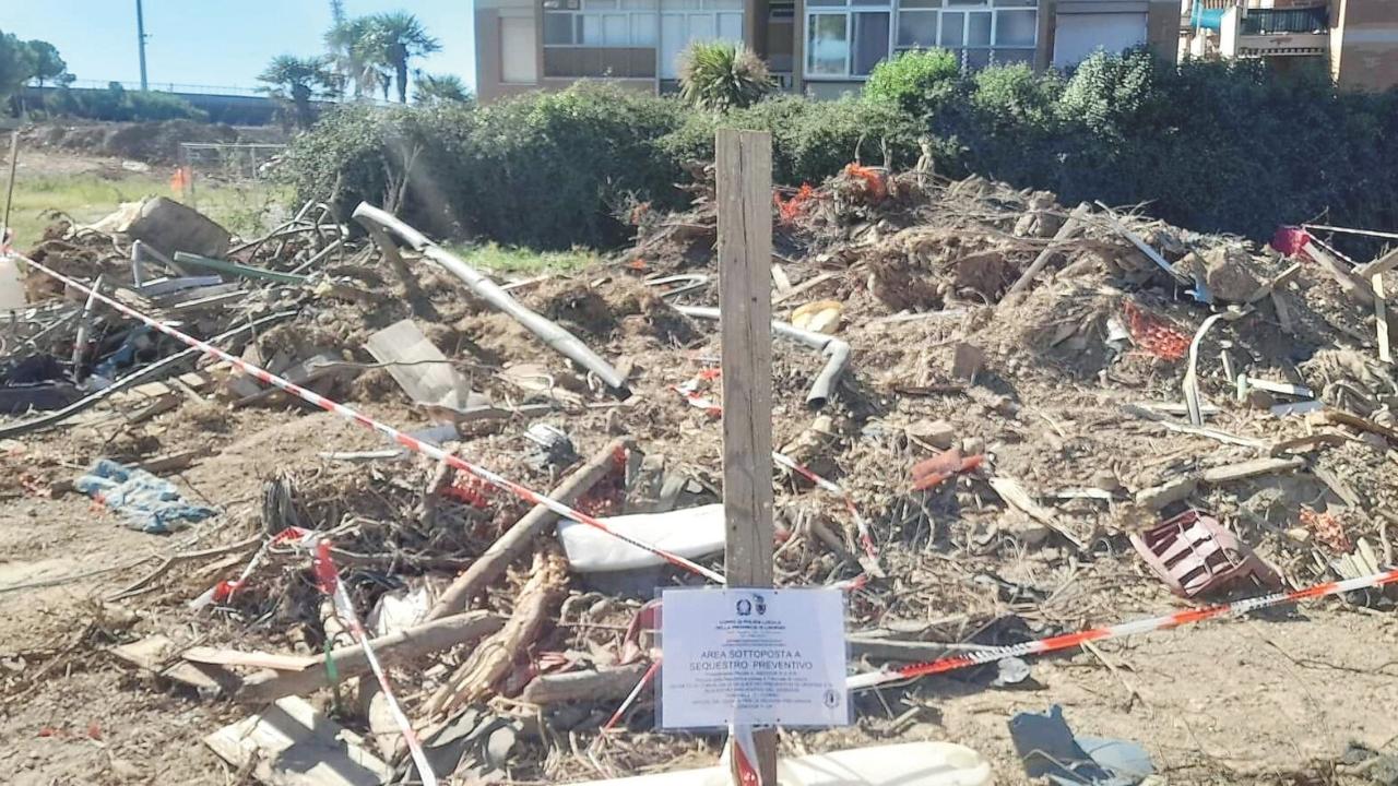 
	Il cantiere sotto sequestro&nbsp;


