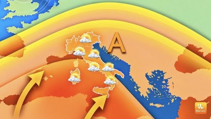 Meteo, ancora caldo e temperature sopra la media: si consolida l’anticiclone subtropicale