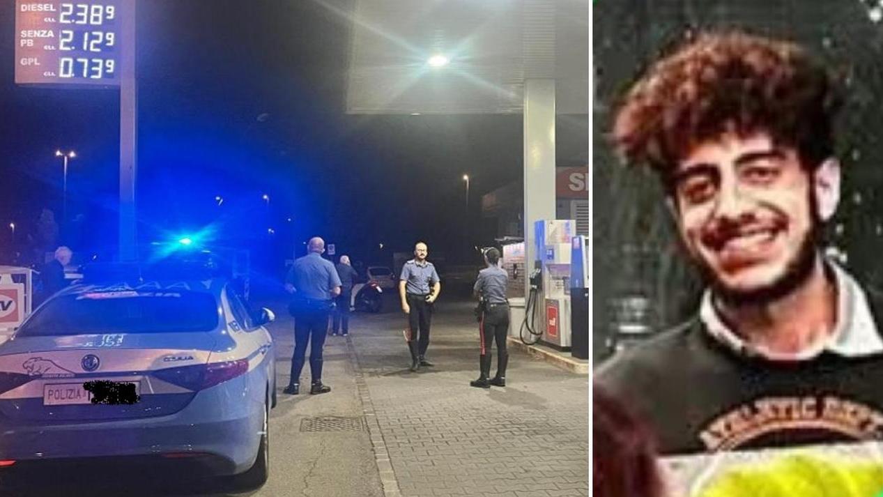 Il distributore in cui è avvenuta l'aggressione e l'arrestato, Mena Istafanous