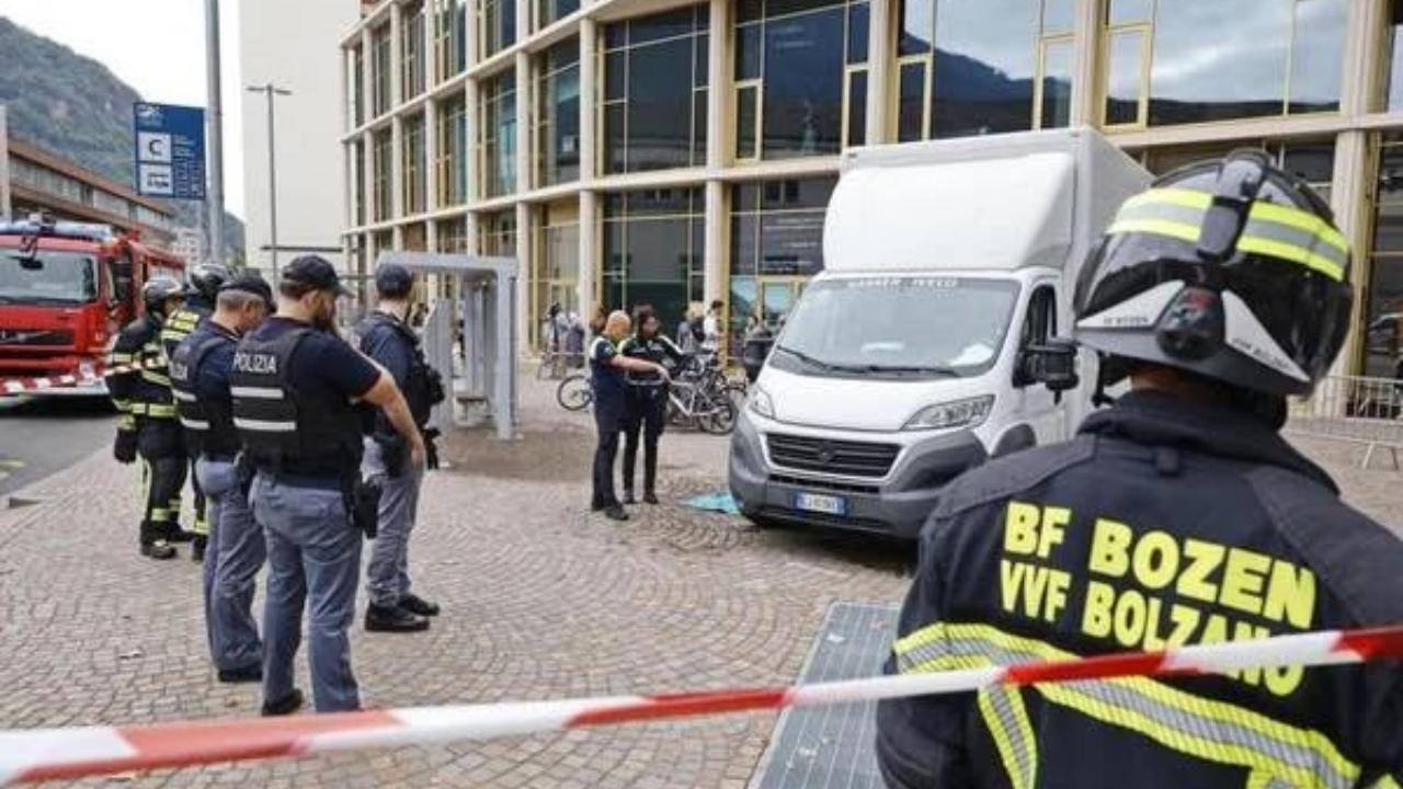 Il luogo della tragedia (foto Adnkronos)