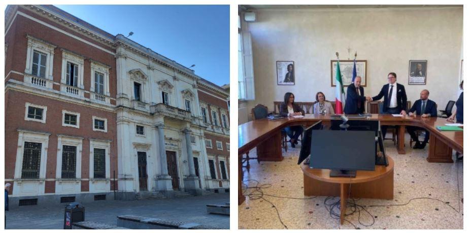 I carabinieri di Reggio Emilia traslocano nell’ex Banca d’Italia: firmato il contratto d’affitto. Spazi quadruplicati, 30 box auto e lavori conclusi entro il 2027
