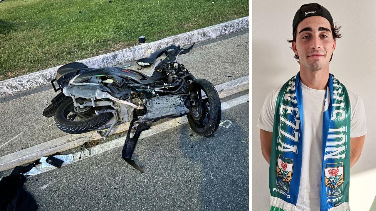 Il 19enne e l'incidente