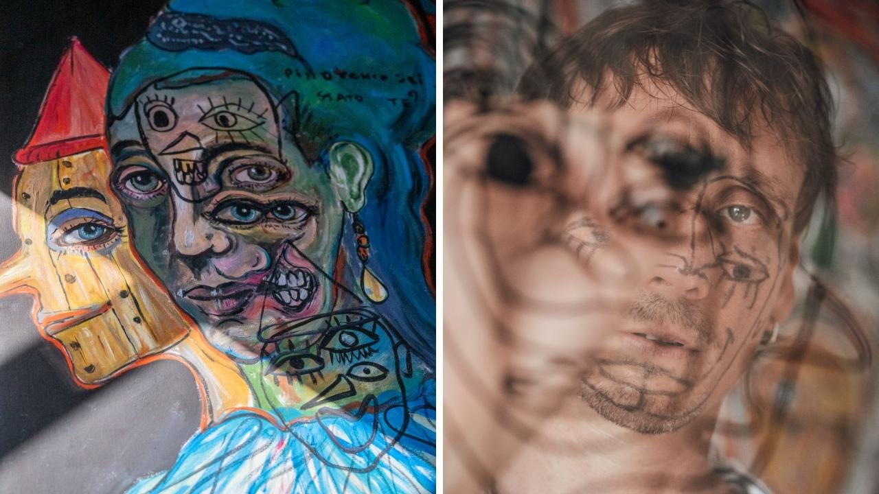 
	Le opere di Massimiliano Precisi (Foto: Lorenzo Salvatori)

