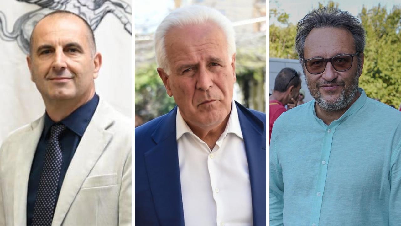 
	Da sinistra: Barontini, Giani e Lenzi&nbsp;

