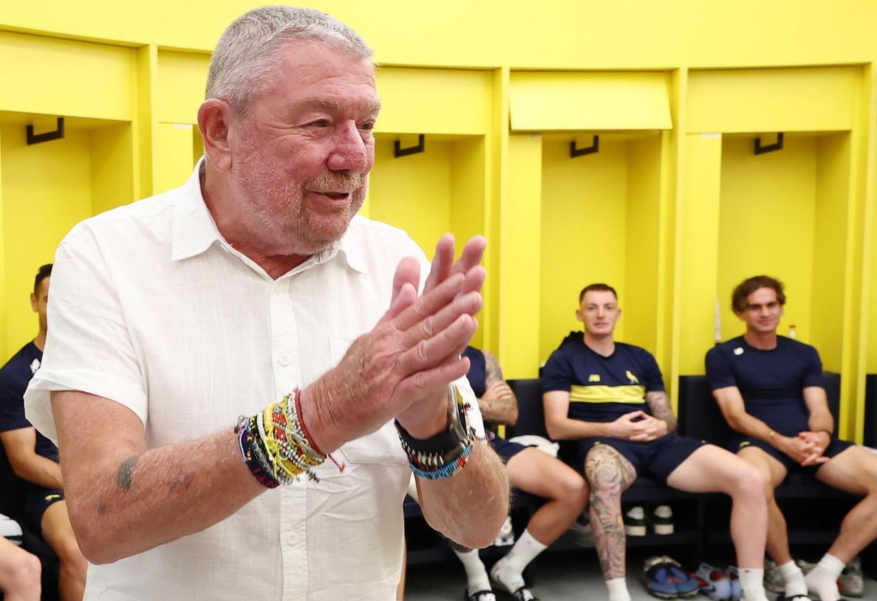 
	Il presidente Carlo Rivetti nel "Nido"

