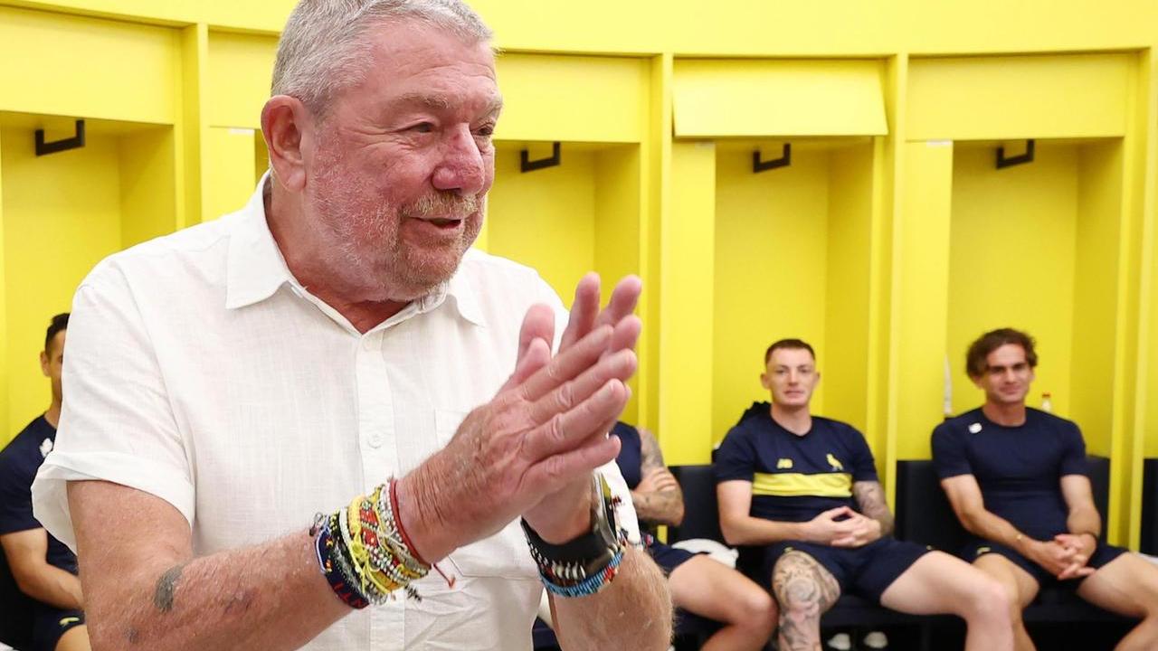 Il presidente Carlo Rivetti nel "Nido"