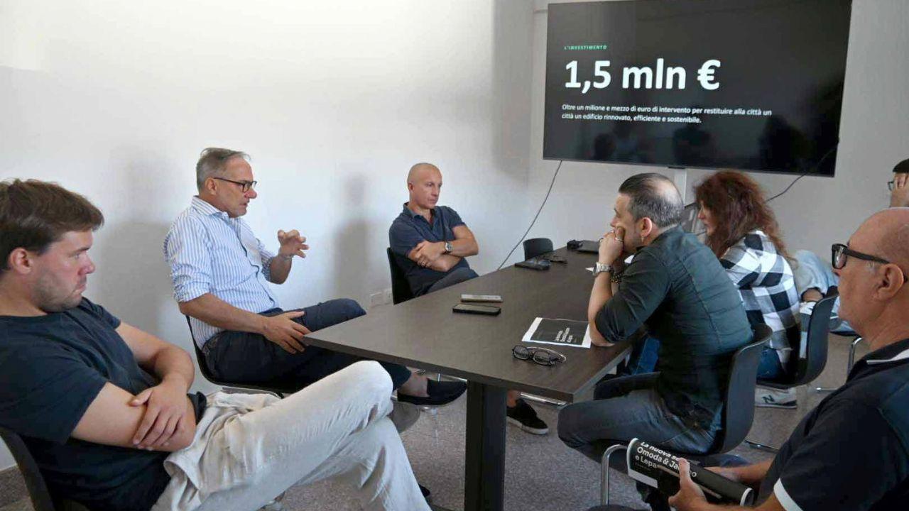 
	Un momento della presentazione

