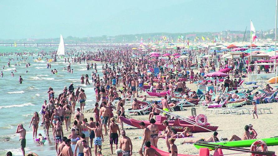 Il litorale di Lido di Camaiore (foto d'archivio)