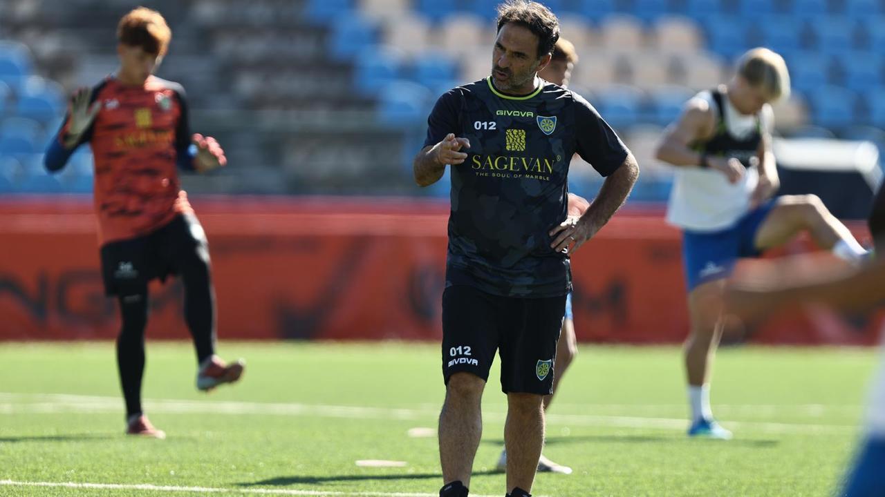 Il primo allenamento