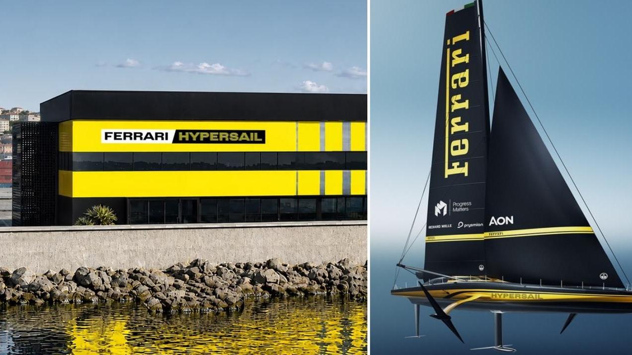 Il nuovo hub a Livorno e Ferrari Hypersail