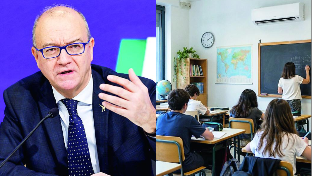 Misure anti-caldo a scuola, Valditara difende i fondi stanziati: «Bastano per i condizionatori mobili»