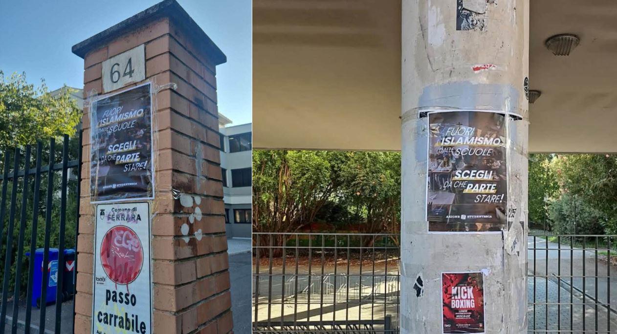 «Fuori l’Islam dalle scuole», bufera sugli studenti di destra a Ferrara