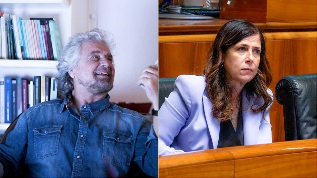 I principi di San Francesco e «la legge poltronificio mai abolita»: Beppe Grillo attacca Todde su incarichi e compensi