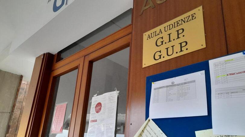 L’aula udienze del tribunale di Grosseto. La sentenza è stata pronunciata dal giudice Marco Mezzaluna