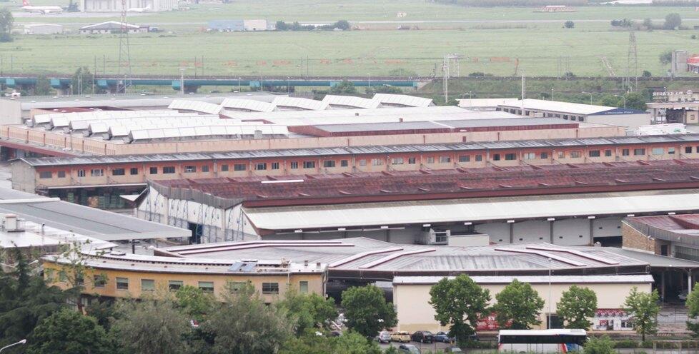 
	La copertura dell&rsquo;edificio B


