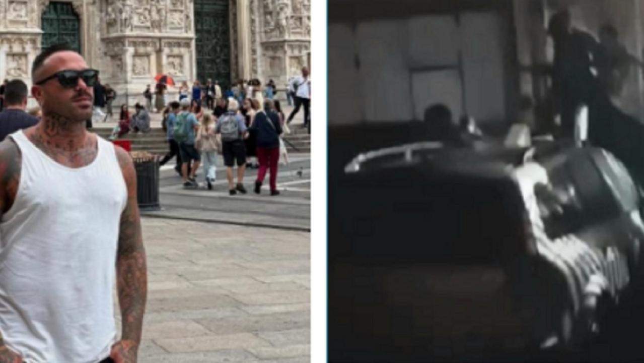 A sinistra Federico Gonzaga, a destra un'immagine dell'accaduto