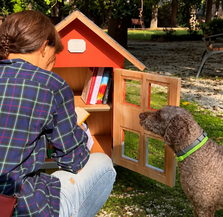 Perché il bookcrossing al Parco Cervi non è solo una casetta dei libri, ma un progetto per far rivivere il centro storico