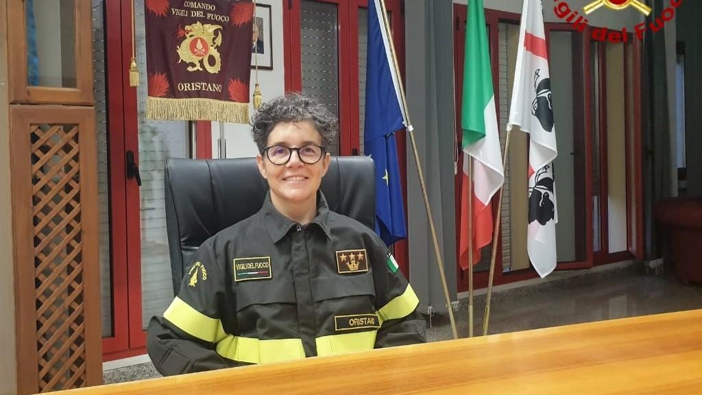 È la prima donna alla guida del comando provinciale dei vigili del fuoco: ecco dove