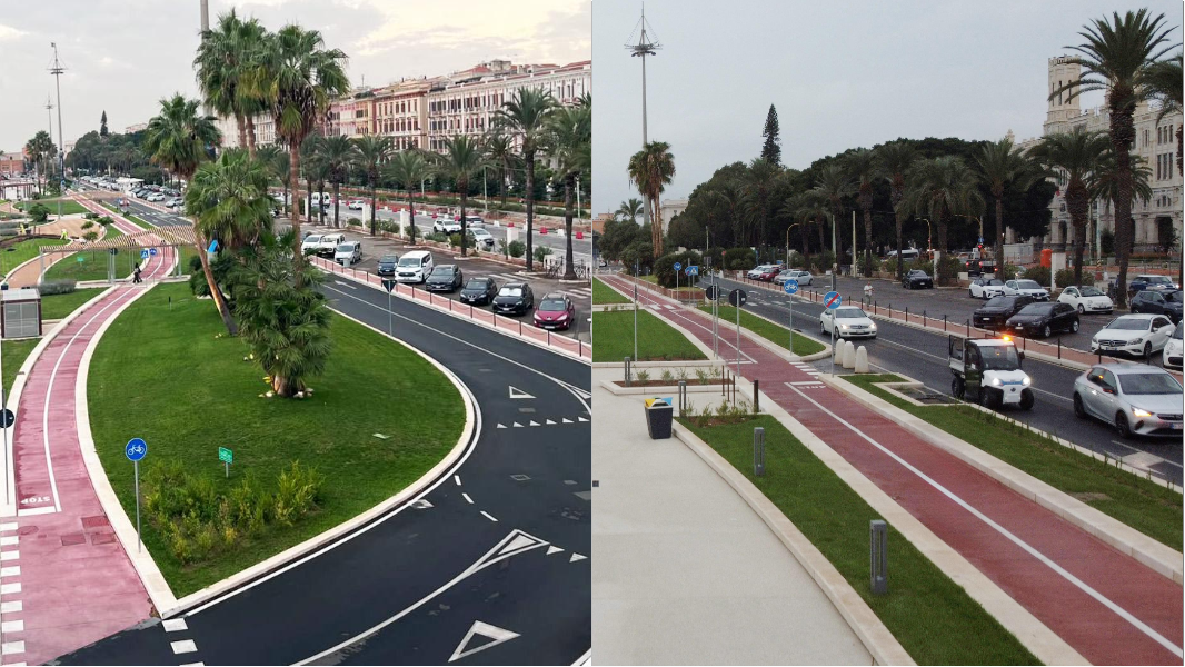 Aperta la passeggiata sul lungomare di via Roma a Cagliari