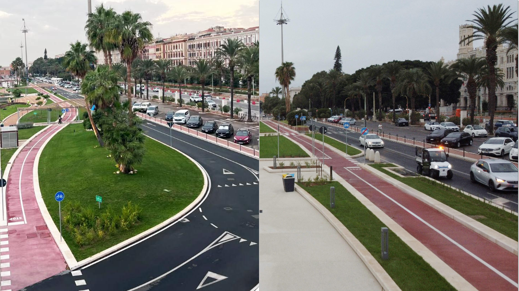 Aperta la passeggiata sul lungomare di via Roma a Cagliari