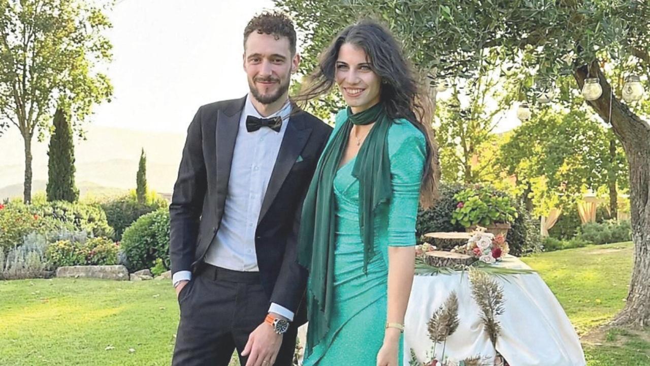I genitori del piccolo: Lorenzo e Chiara