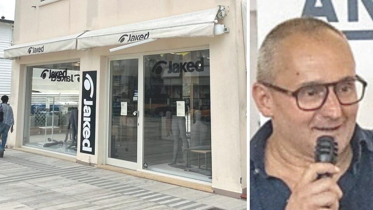 
	Il negozio Jaked di Lido di Camaiore e Marcio Daddio

