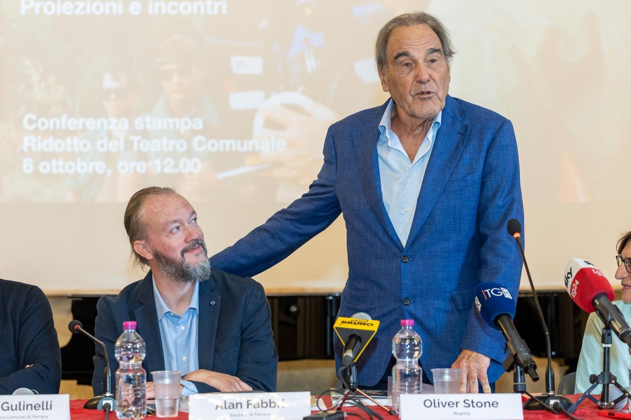 Oliver Stone a Ferrara, oggi la consegna della cittadinanza onoraria