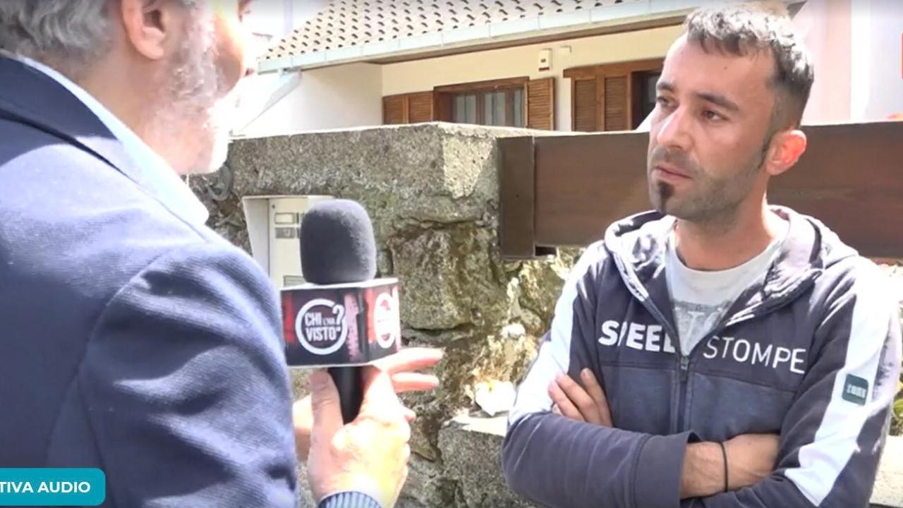 Klodjan Gjoni, intervistato qui da "Chi l'ha visto?"
