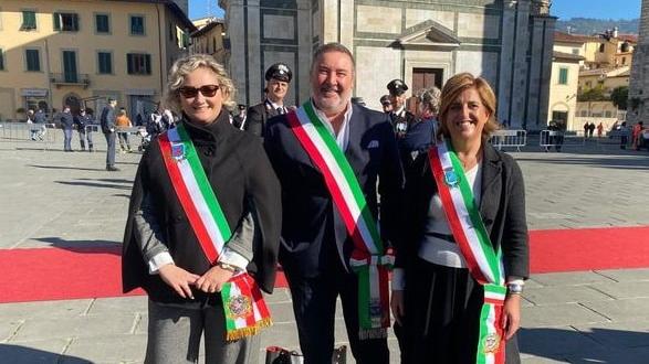 I sindaci di Vaiano, Vernio e Cantagallo