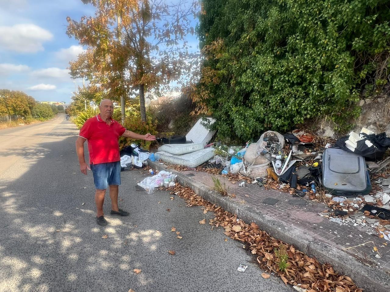 Sassari, Predda Niedda invasa dai rifiuti