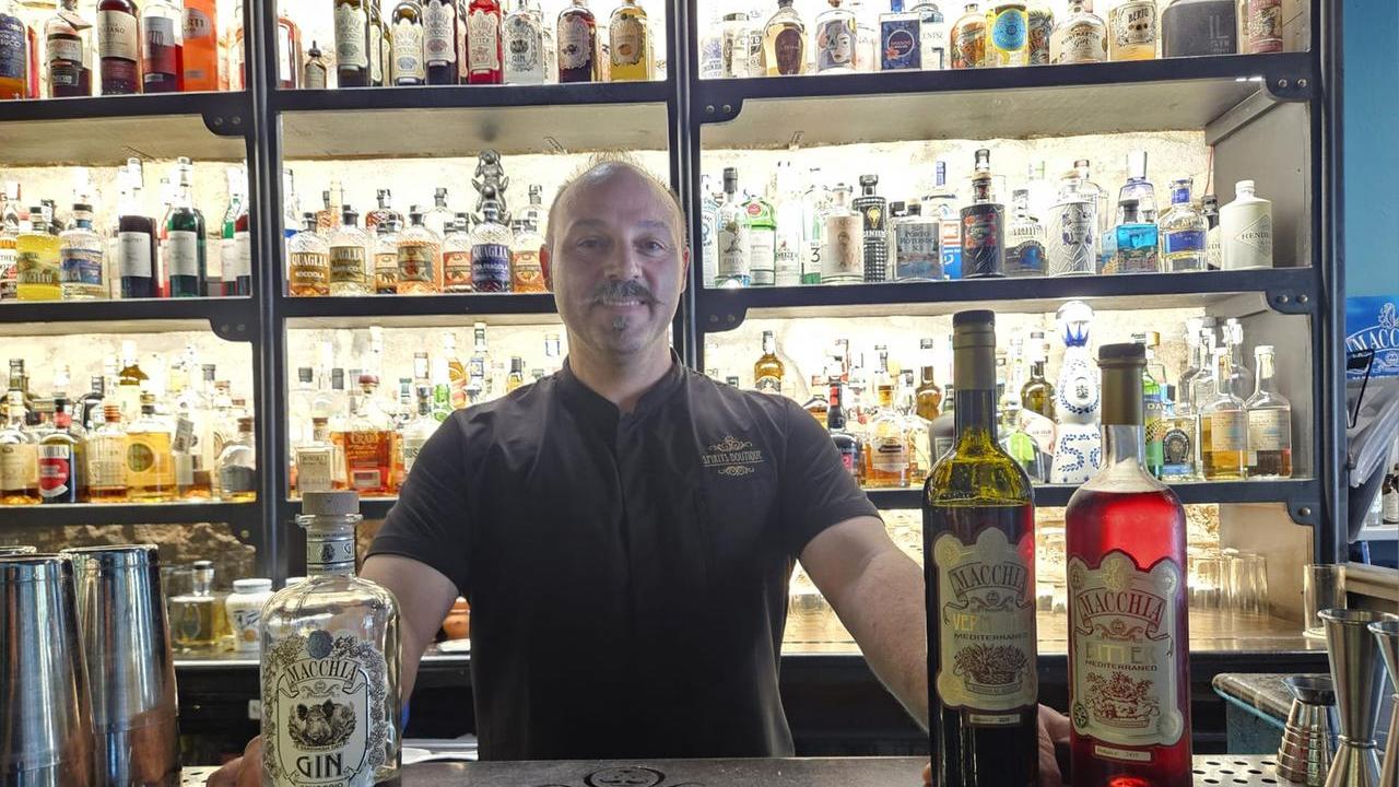 Bitter e vermouth della Gallura, i drink di Rocchino tra profumi e colori
