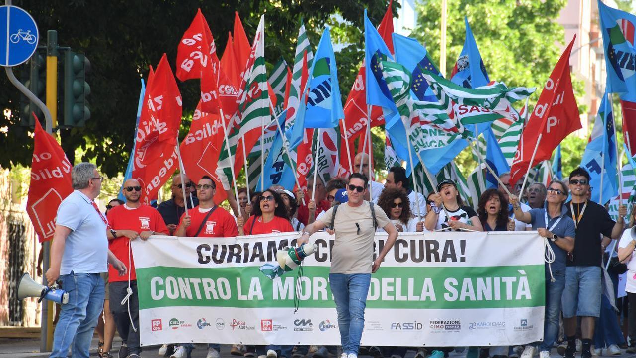 Aou Sassari, sciopero oggi e domani: garantite solo le urgenze