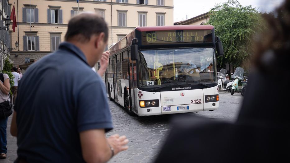 Un bus di Autolinee Toscane
