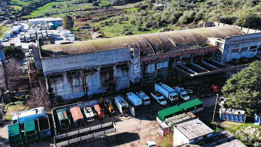 L'ex inceneritore di Funtana di Lu Colbu