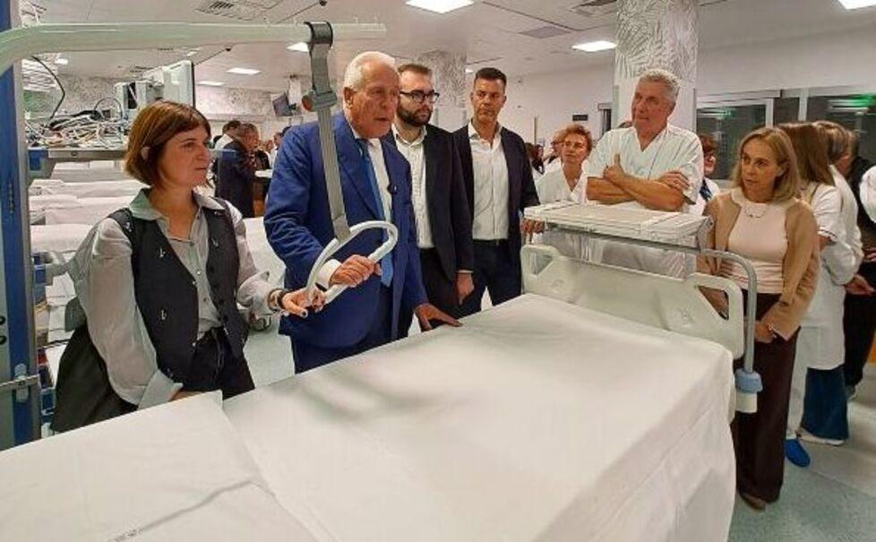
	Giani all'interno dei nuovi spazi

