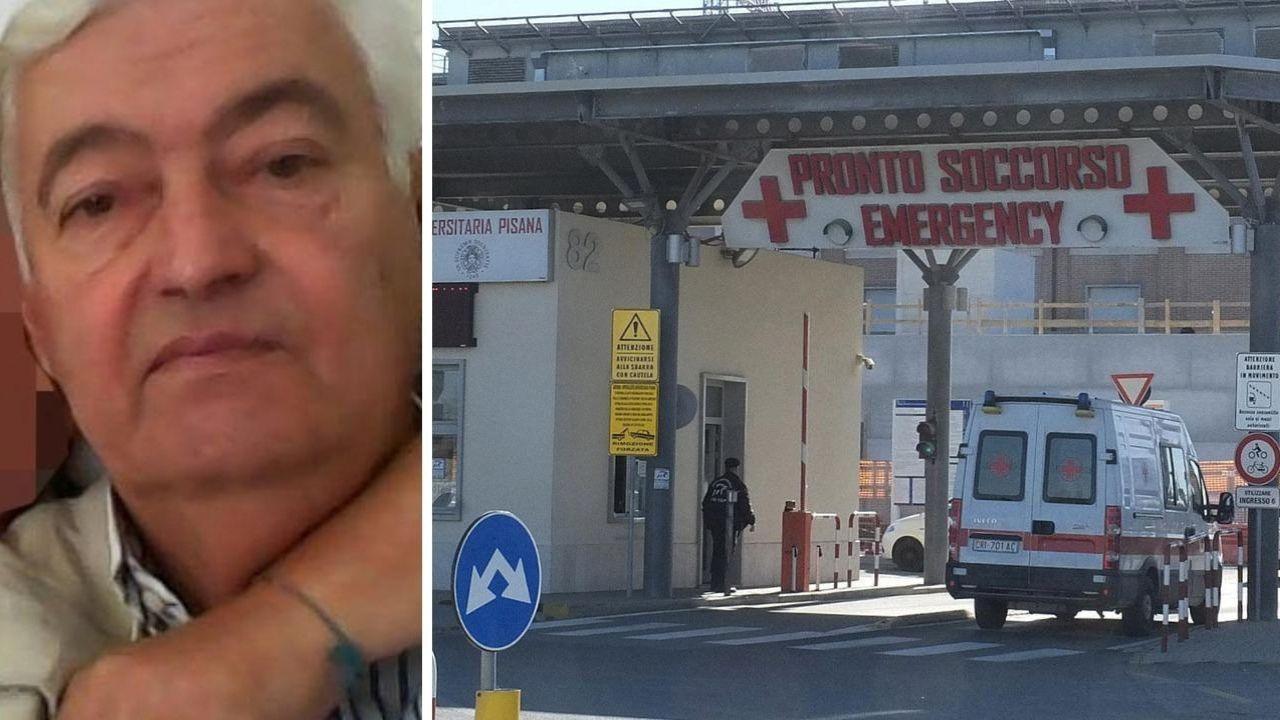 Pisa, morto nella sala d’attesa a Cisanello. La figlia: «Non si ripeta quanto accaduto a mio padre»