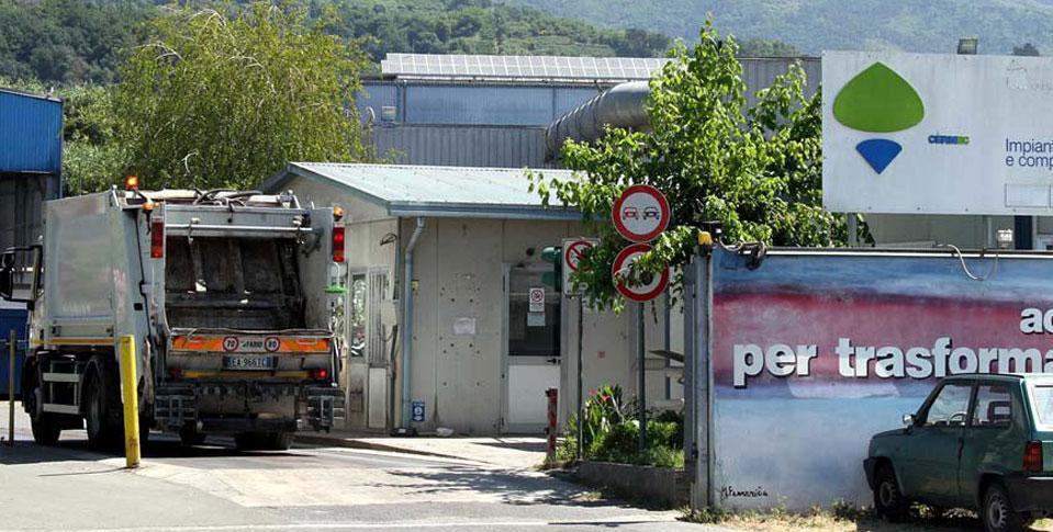 
	L'ingresso dello stabilmento Cermec

