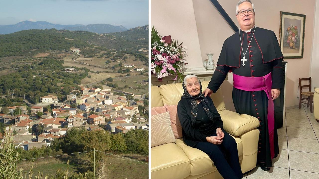 Tzia Sisinnia festeggia i 101 anni con l’arcivescovo: ecco dove