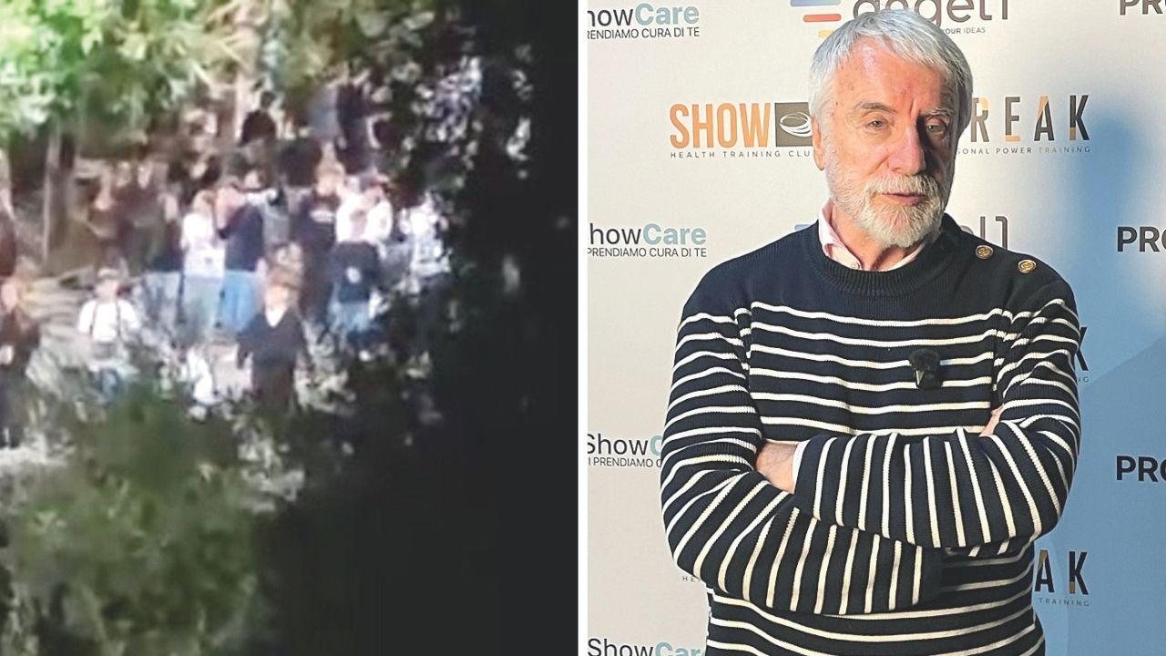 Un frame del video e Crepet