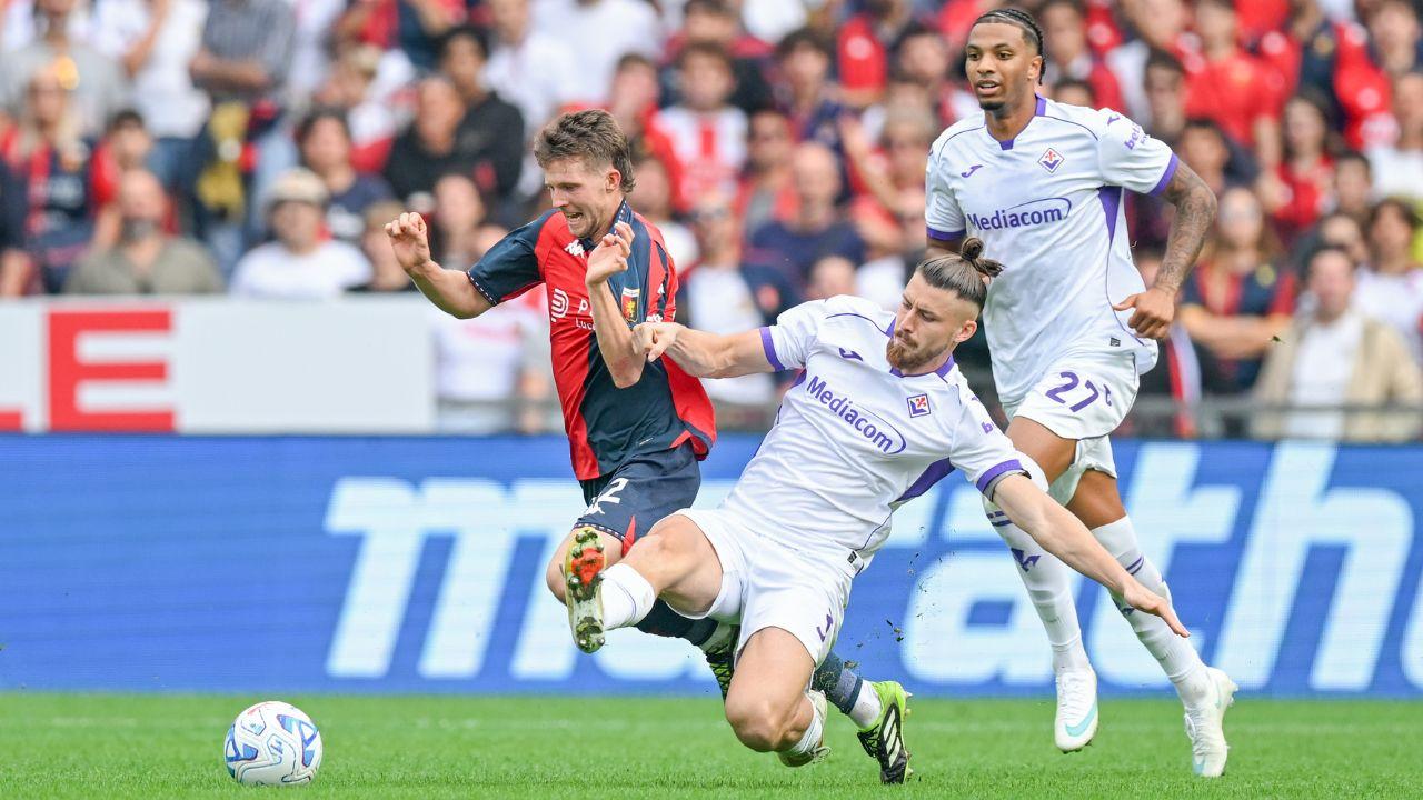 
	Un'azione del match

