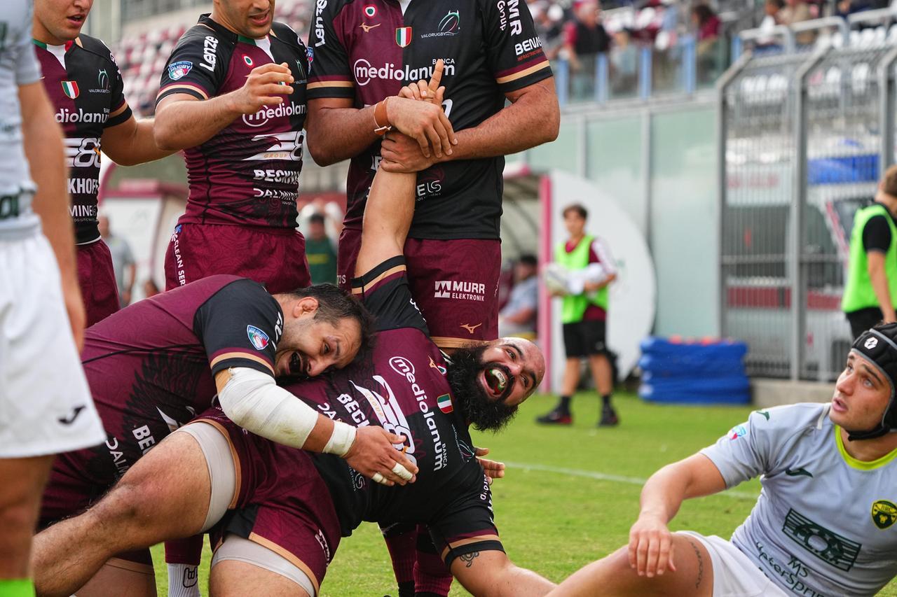 Valorugby, i Diavoli dilagano con Biella: al Mirabello finisce 49-0