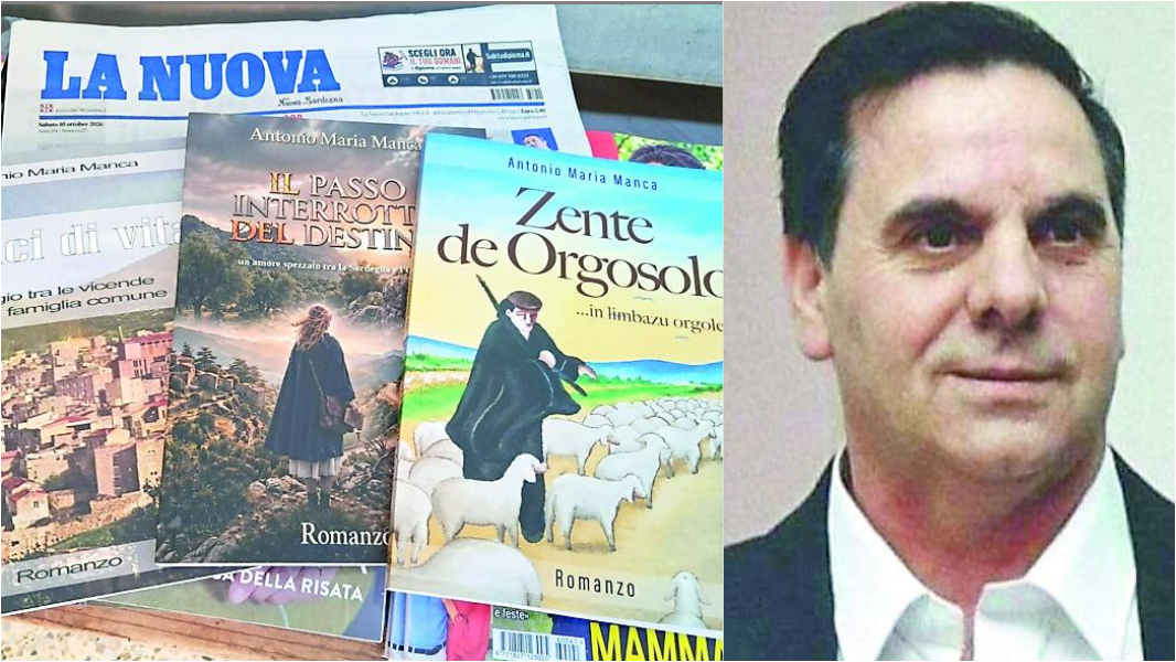 L’edicolante prestato ai romanzi: Totoni Manca dà voce a Orgosolo