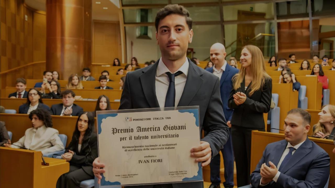 Talento universitario, il Premio America Giovani a uno studente sassarese: ecco chi é