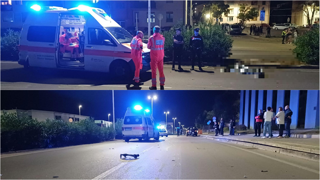 Sassari, pedone travolto e ucciso da una moto sulle strisce pedonali. L’investitore è fuggito